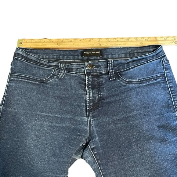 Banana Republic Mid Rise Skinny Jeans Sz 10 - Picture 3 of 6